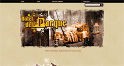 Desktop Screenshot of delparquehotel.com.ar.ybsitecenter.com